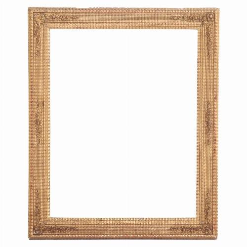 A French gilt wood and gesso picture or mirror frame 19th C. (1 of 6)