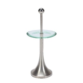 An Italian small glass top table C 1950.