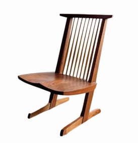 A Nakashima Conoid Lounge Chair.