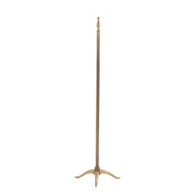 FRENCH BRONZE FLOOR LAMP STANDARD C 1950 IN THE MANNER OF ANDRE ARBUS,