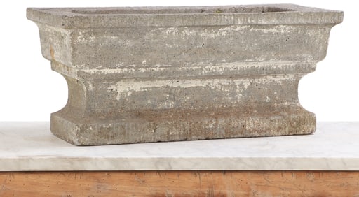 BELGIAN BLUE STONE PLANTER C 1890.