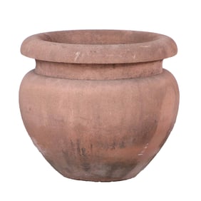20" H ITALIAN TERRACOTTA POT.