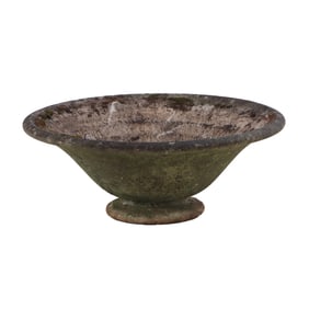 31" D CAST STONE FRENCH PLANTER BY GRANDON FRES C 1975.