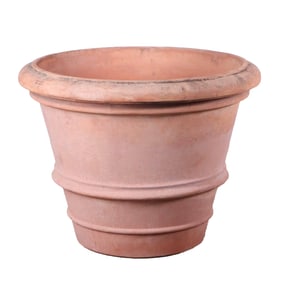 LARGE TERRACOTTA POT SIGNED BENOCCI MAURIZIO