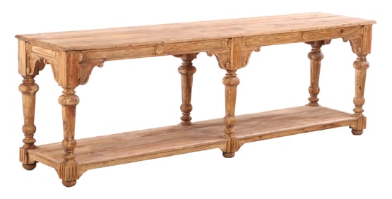 LATE NINETEENTH CENTURY ITALIAN DRAPERS TABLE.