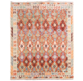 A TURKISH KILIM RUG 8'3"X 10'1"