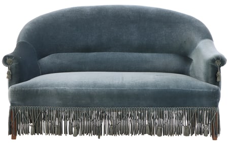 FRENCH NAPOLEON III STYLE SETTEE C 1920.