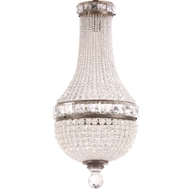 BALOON FORM CRYSTAL LANTERN C 1945.
