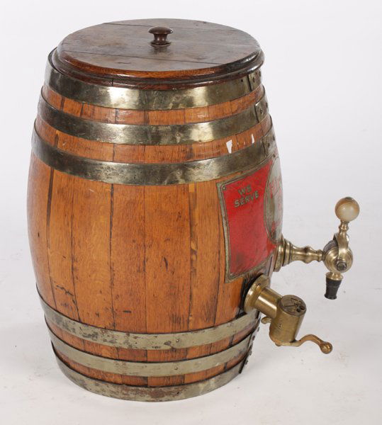 VINTAGE HIRES ROOT BEER OAK BARREL KEG
