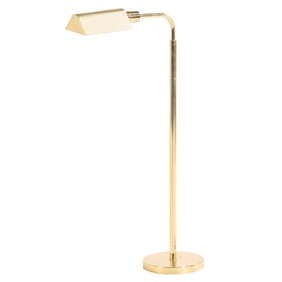 ADJUSTABLE BRASS FLOOR LAMP C 1970.