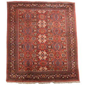 SEMI ANTIQUE MAHAL AREA RUG 10'0" x 14'4"