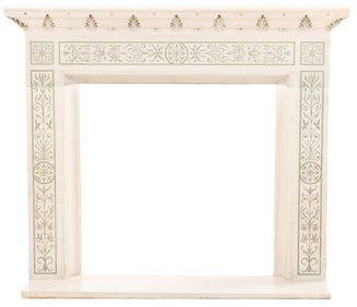 INLAID MARBLE FIREPLACE(4PCS)