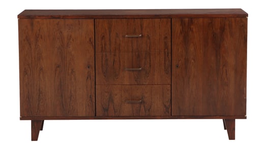 DANISH STYLE ROSEWOOD DRESSER C 1950