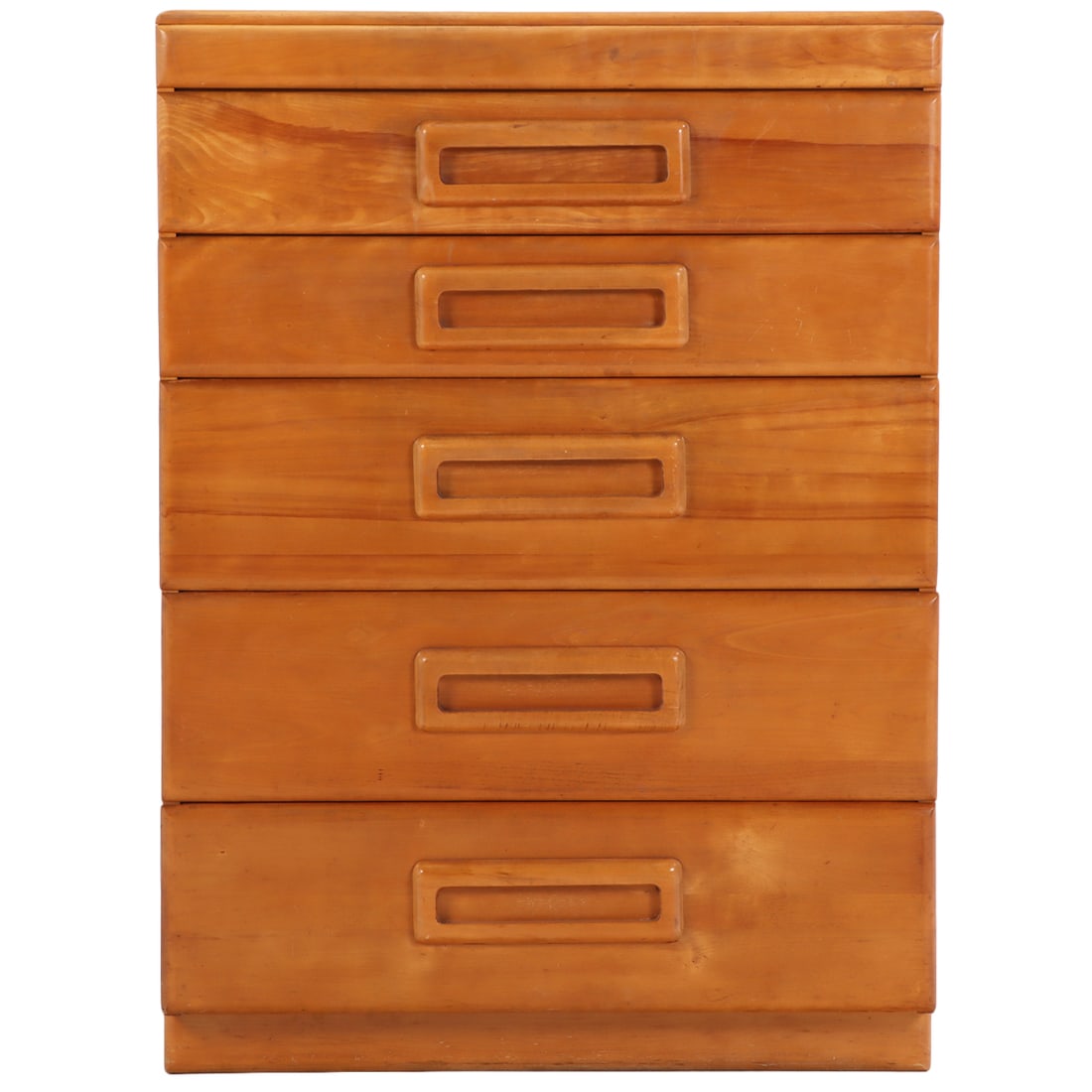 RUSSEL WRIGHT FOR CONANT BALL TALL CHEST OF DRAWERS C 1945. (1 of 7)