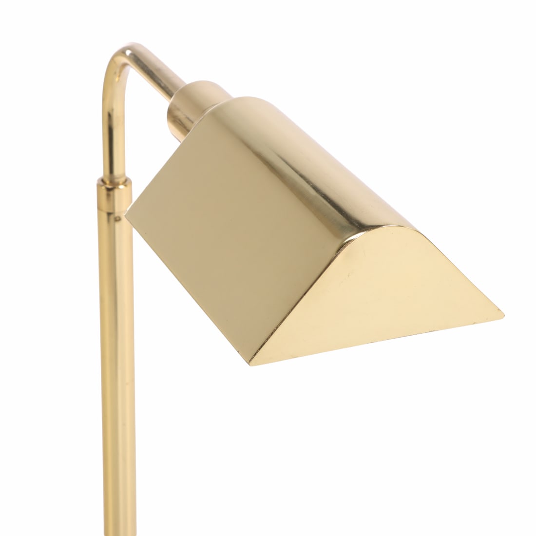 ADJUSTABLE BRASS FLOOR LAMP C 1970. - 4
