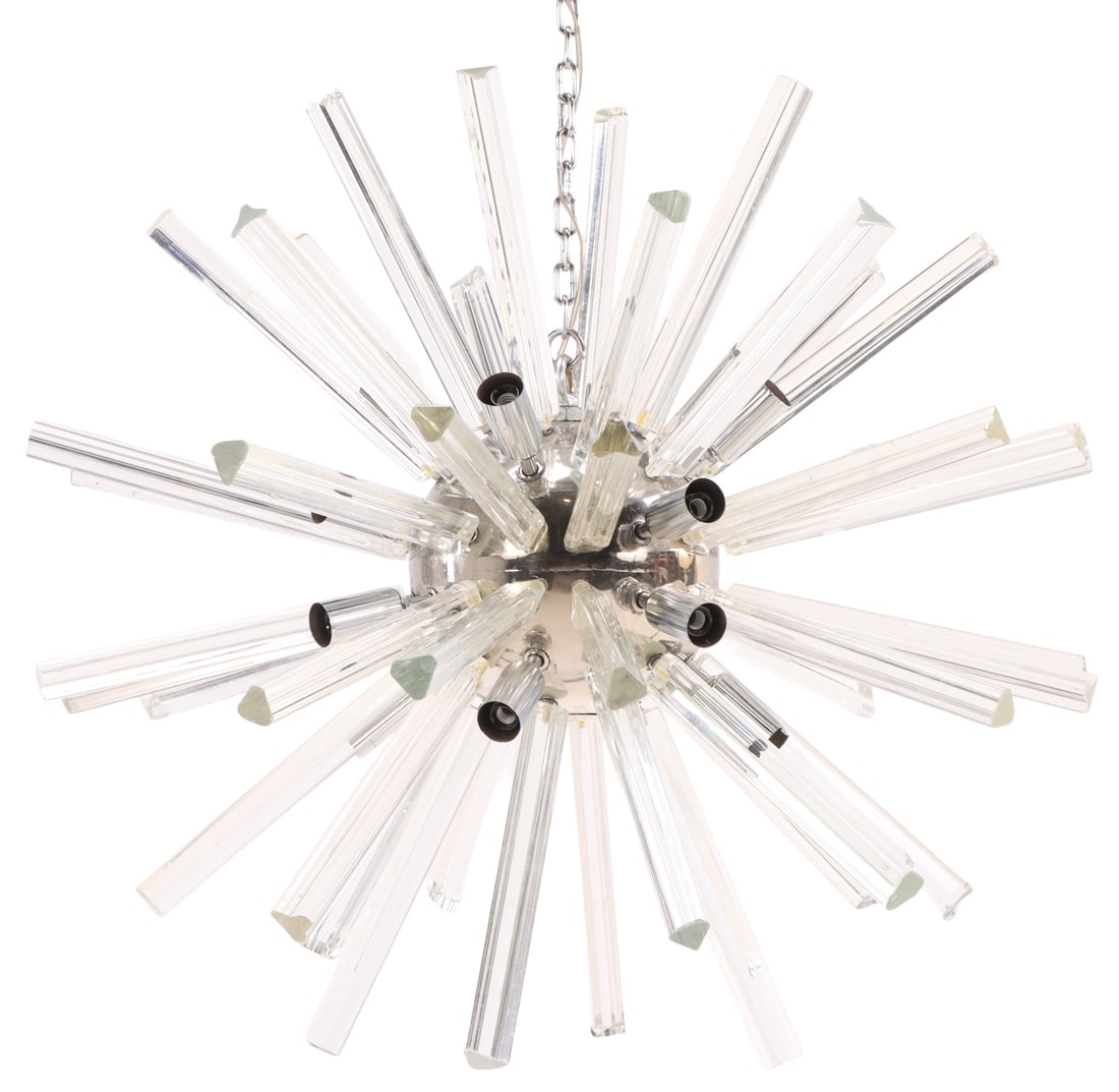 MURANO GLASS SPUTNIK CHANDELIER. (1 of 4)