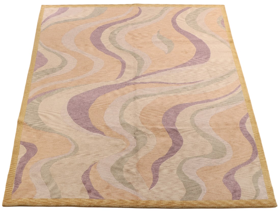 CONTEMPORARY NEPAL RUG 11' 10" X 8' 11" (1 of 5)