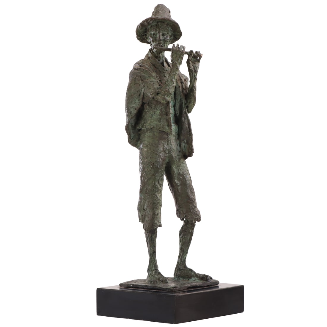 GEORGE GACH (HUNGARIAN 1909-1996) "THE TALL SHEPHERD" CAST BRONZE SCULPTURE, SIGNED G. GACH (1 of 6)
