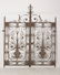 PR OF WROUGHT IRON GATES C. 1920