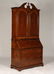 GEORGIAN STYLE 2 PC WALNUT SECRETARY 3 DRAWERS - 2
