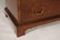 GEORGIAN STYLE 2 PC WALNUT SECRETARY 3 DRAWERS - 7