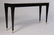 LOUIS 16 STYLE EBONIZED CONSOLE TABLE MARBLE 1940 - 2