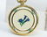 14 K GOLD DIAMOND RUBY BEE PIN & BUCHERER PENDANT - 3