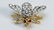 14 K GOLD DIAMOND RUBY BEE PIN & BUCHERER PENDANT - 5