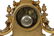 ALABASTER DORE BRONZE FRENCH MANTLE CLOCK SIGNED - 6