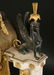 LARGE MARBLE & BRONZE FRENCH MANTEL CLOCK C. 1890 - 8