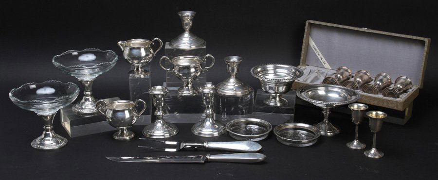 21 PC COLLECTION AMERICAN WEIGHTED STERLING (1 of 7)
