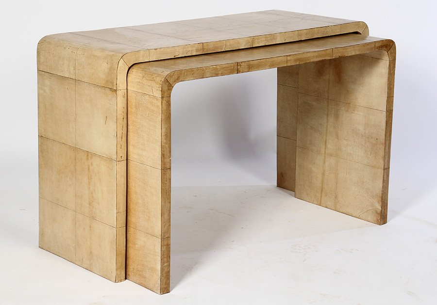 JEAN MICHEL FRANK STYLE NESTING CONSOLES (1 of 4)