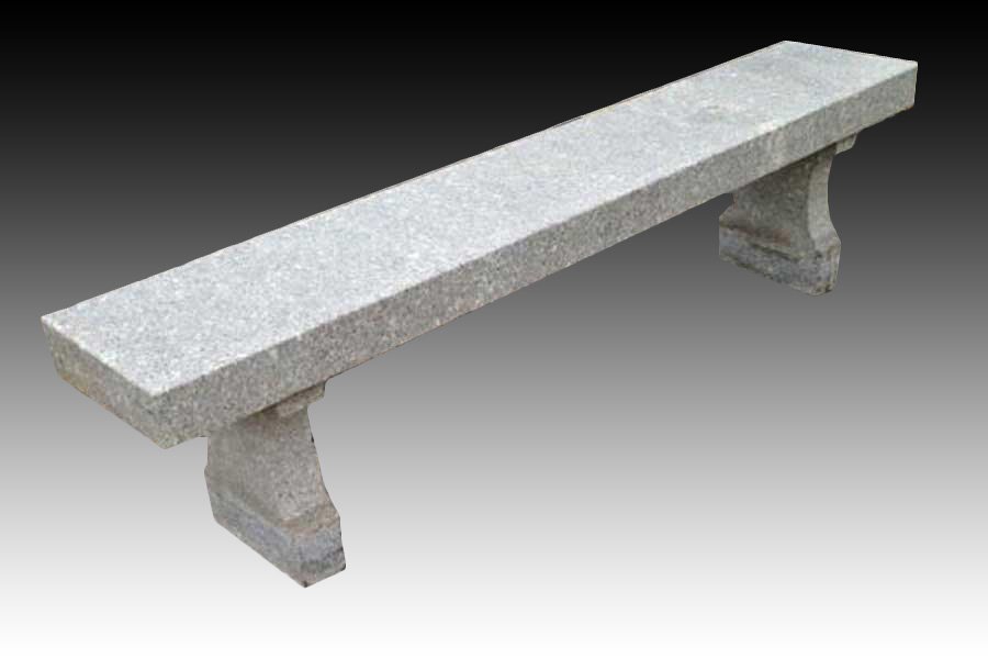 LARGE GRANITE BENCH ART DECO CIRCA 1920 (1 of 2)