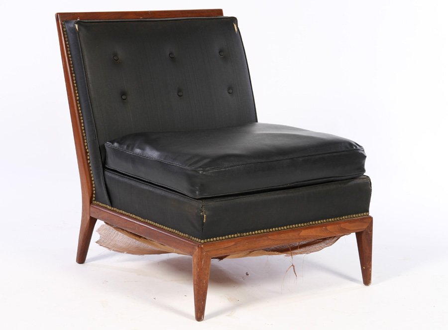 ROBSJOHN-GIBBINGS STYLE SLIPPER CHAIR 1960 (1 of 4)