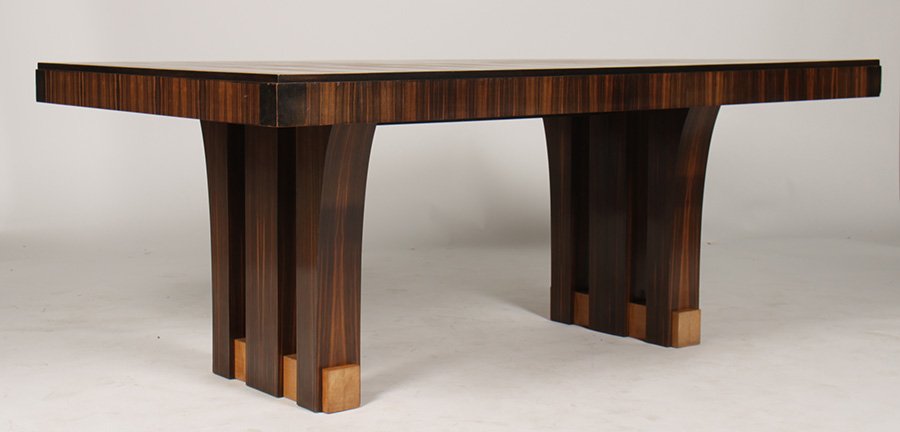 ART DECO MACASSAR DINING TABLE CIRCA 1930 (1 of 6)