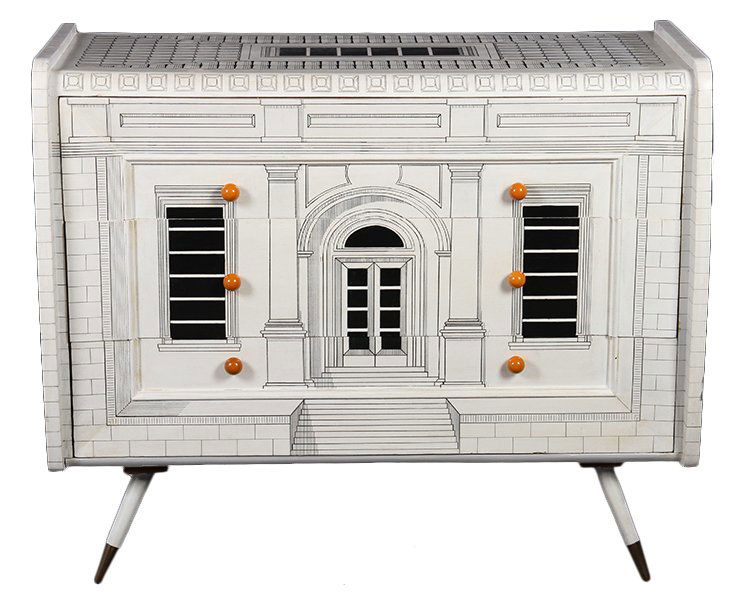 FORNASETTI STYLE MID CENTURY  MODERN COMMODE (1 of 8)