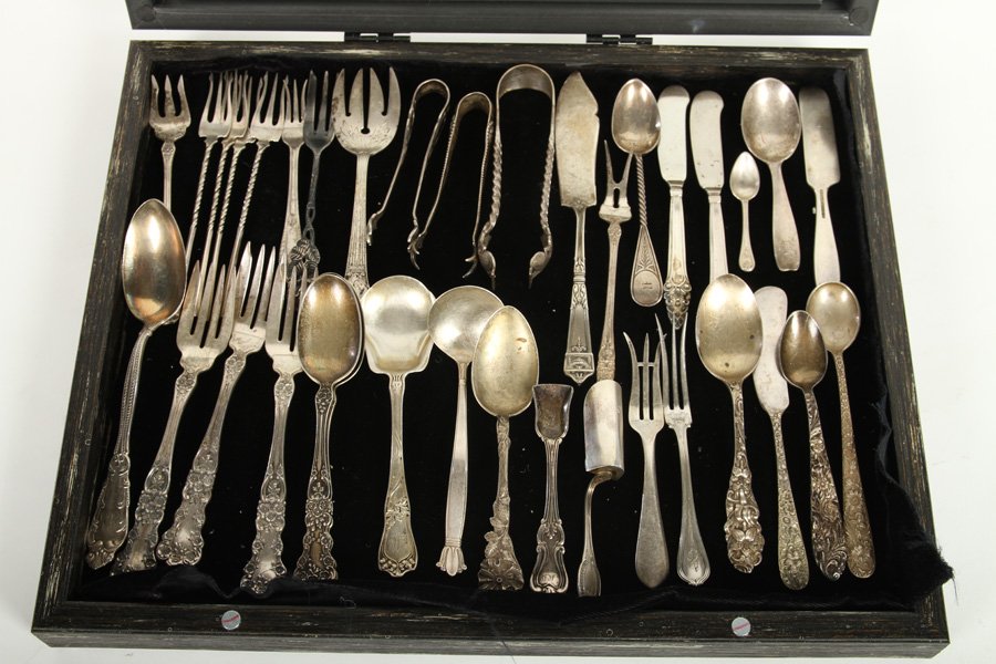 36 PCS STERLING SILVER 22.05 TR OZ TIFFANY GORHAM (1 of 10)