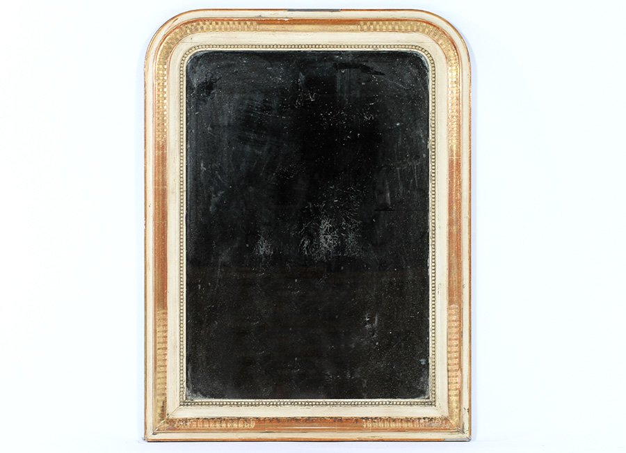 19TH CENTURY LOUIS PHILIPPE GILTWOOD MIRROR (1 of 3)