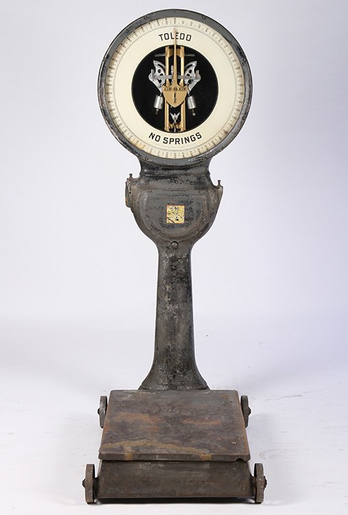 CAST IRON TOLEDO SCALE 1900 (1 of 7)