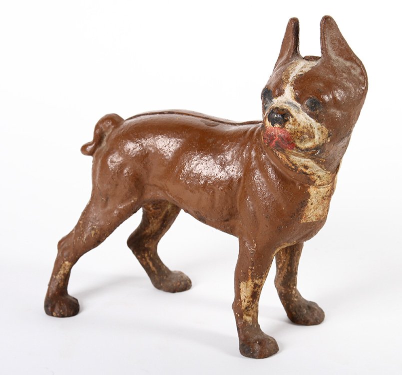 CAST IRON BOSTON TERRIER DOOR STOP (1 of 3)