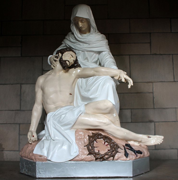 CAST PLASTER FIGURE SIGNED DAPRATO STATUARY, NY (1 of 5)