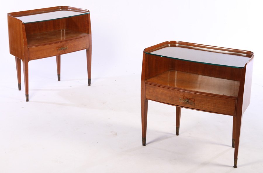 PAIR NIGHT STANDS PAOLA BUFFA ARRIGHI C. 1960 (1 of 5)