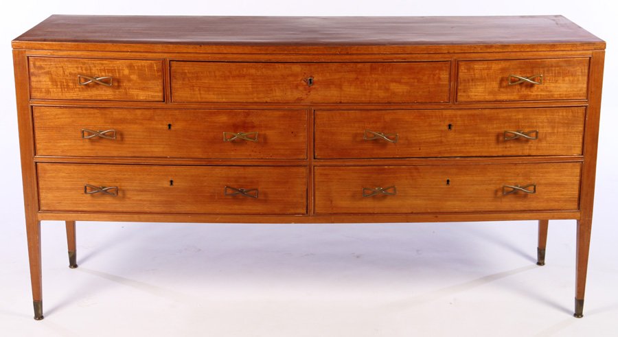 ITALIAN COMMODE PAOLA BUFFA LABELED 1960 (1 of 5)