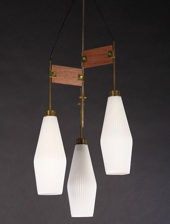 ITALIAN MID CENTURY MODERN HANGING FIXTURE C.1970 (1 of 3)