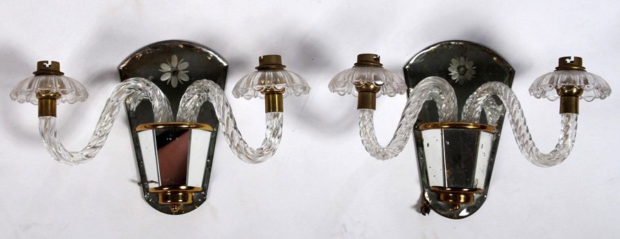 PR VENETIAN STYLE SCONCES CIRCA 1940 (1 of 4)