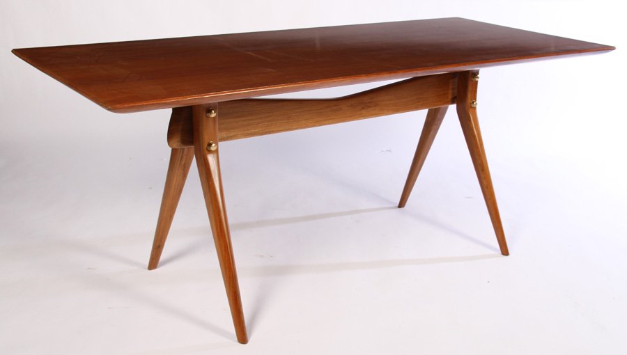MID CENTURY DINING TABLE MANNER OF KAGAN 1960 (1 of 5)
