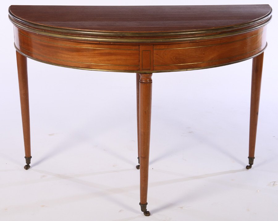 19TH CENT. FRENCH BRONZE FLIP TOP GAMES TABLE (1 of 7)