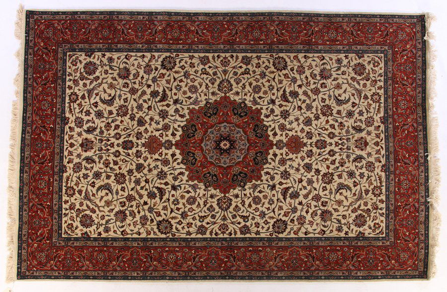 ROOM SIZE PERSIAN NAIN RUG (1 of 4)