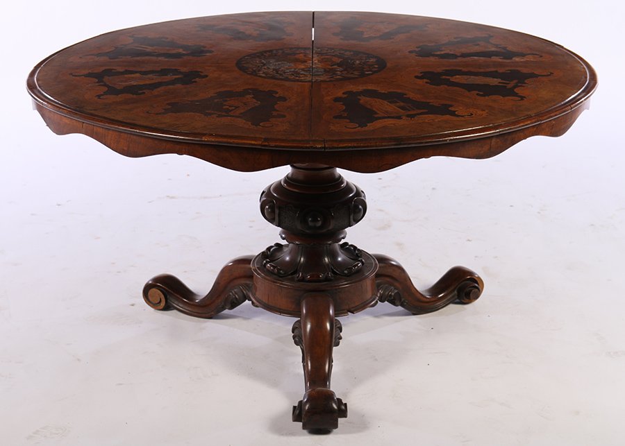 ENGLISH 19TH C. TILT TOP BREAKFAST TABLE (1 of 6)