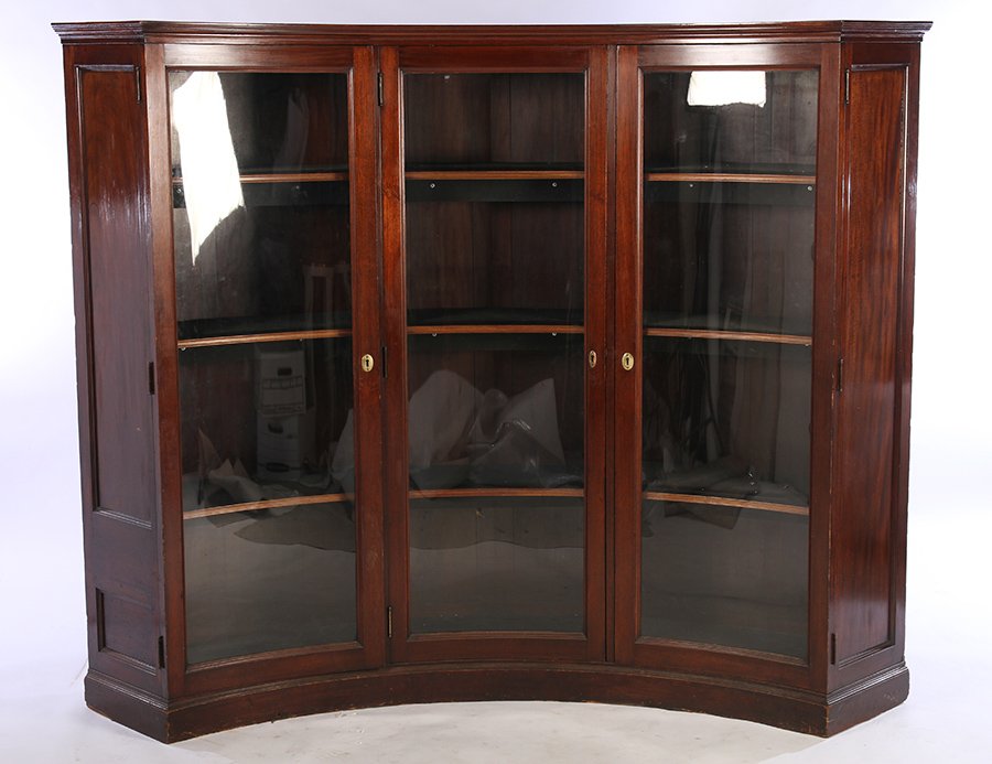 AMERICAN LATE VICTORIAN MAHOGANY BOOKCASE (1 of 3)
